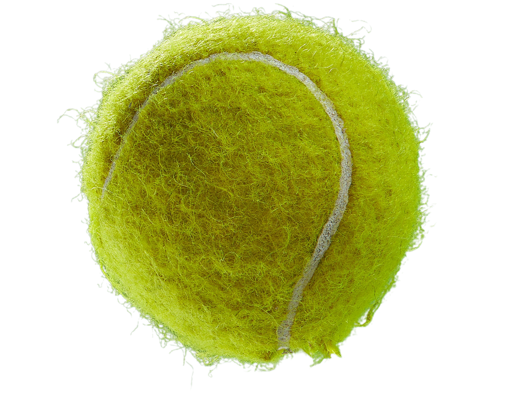 Tennis ball to make felt pads 